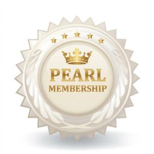 YUKO KAWADA コレクター・サロン会員権 Pearl Membership　バッジ