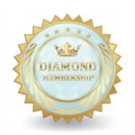 YUKO KAWADA コレクター・サロン会員権 Diamond Membership　バッジ