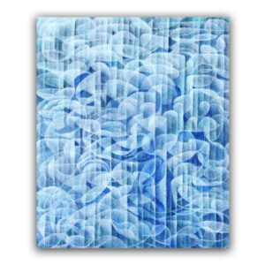 薄氷に咲く