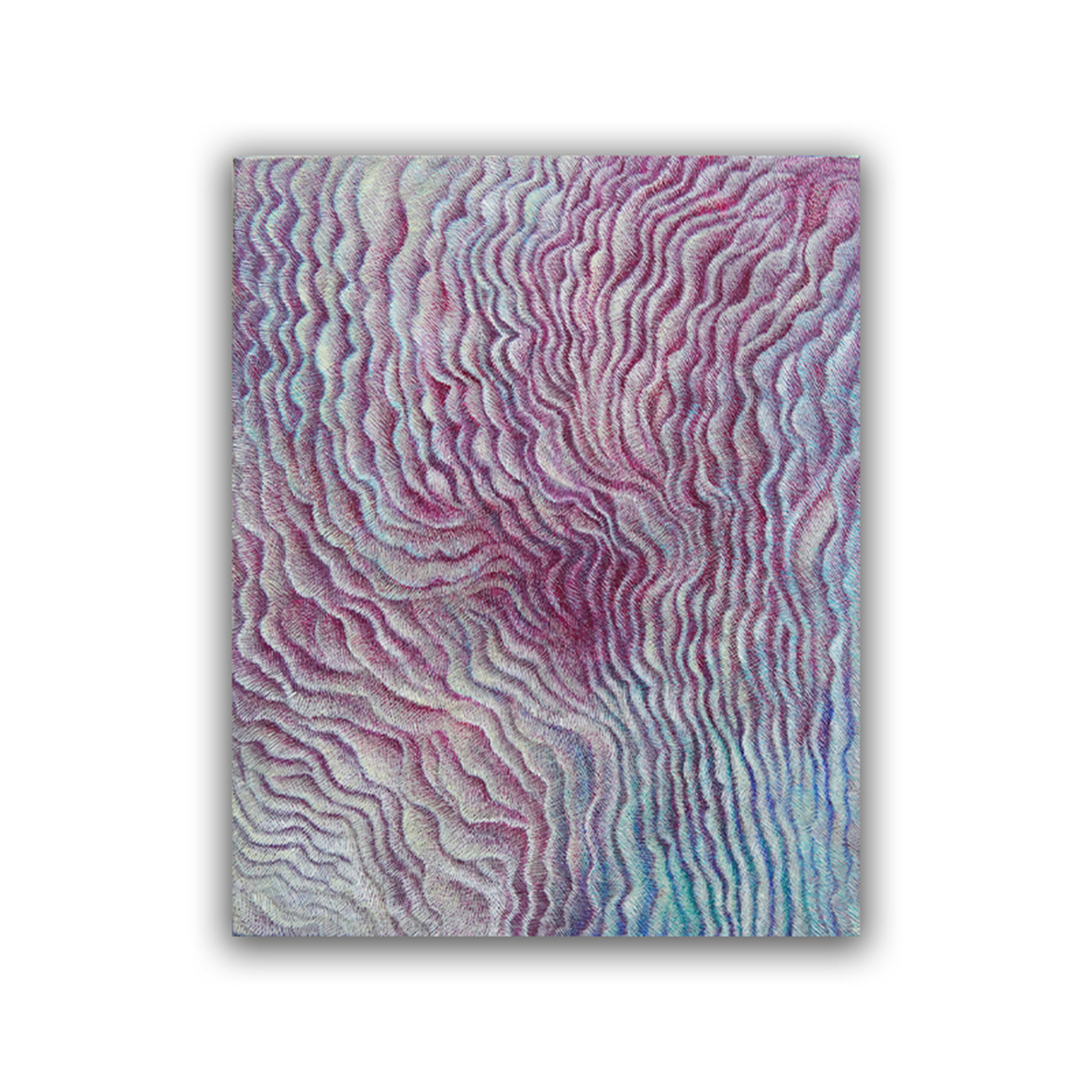 深宇宙の花 Flower of Deep Space 2026 27.3x22cm acrylic on canvasサムネ画像